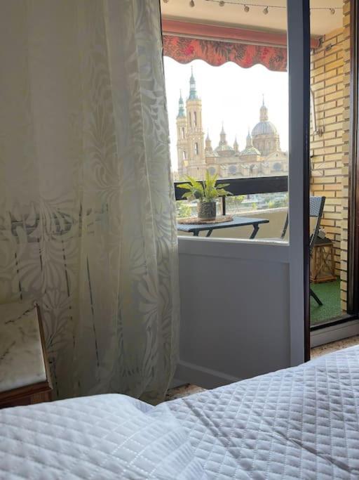 Apartamento Con Vistas Al Pilar Con Aparcamiento Privado Saragossa Zewnętrze zdjęcie